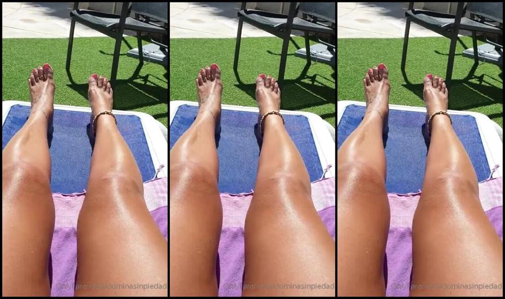 Mistress Sinpiedad Nicknamed Sinpiedad Onlyfans I Would Love That Youll Be Worshipping My Feet At The Swimingpool Now