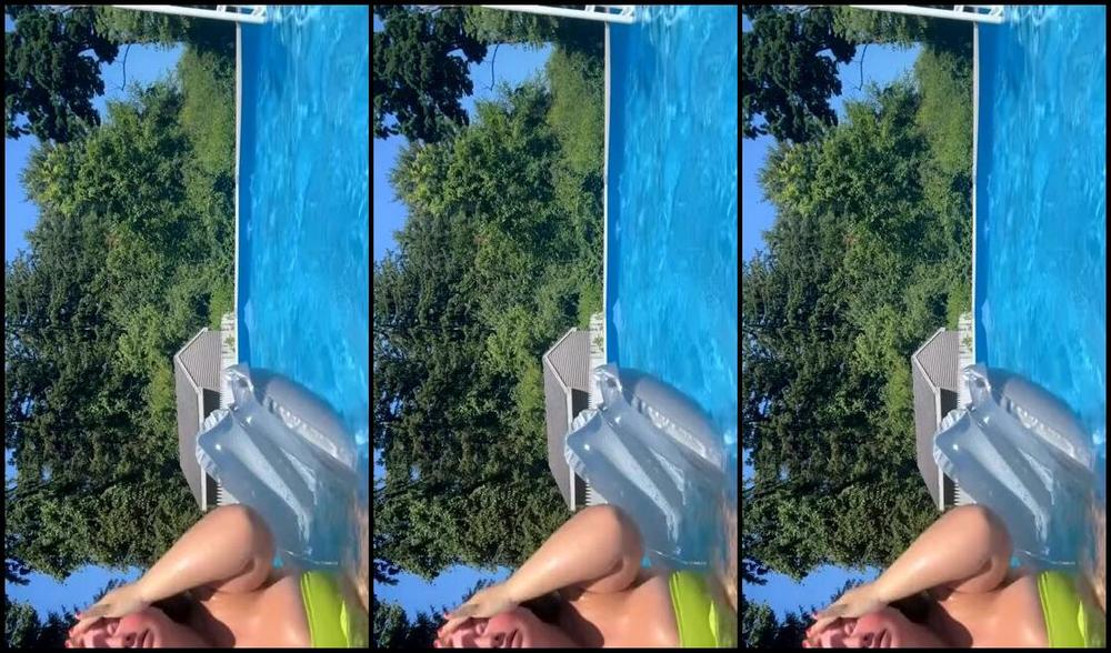 Coco Bella Nicknamed Cocobellafeetz Onlyfans 07 09 2024 Blooper In The Pool