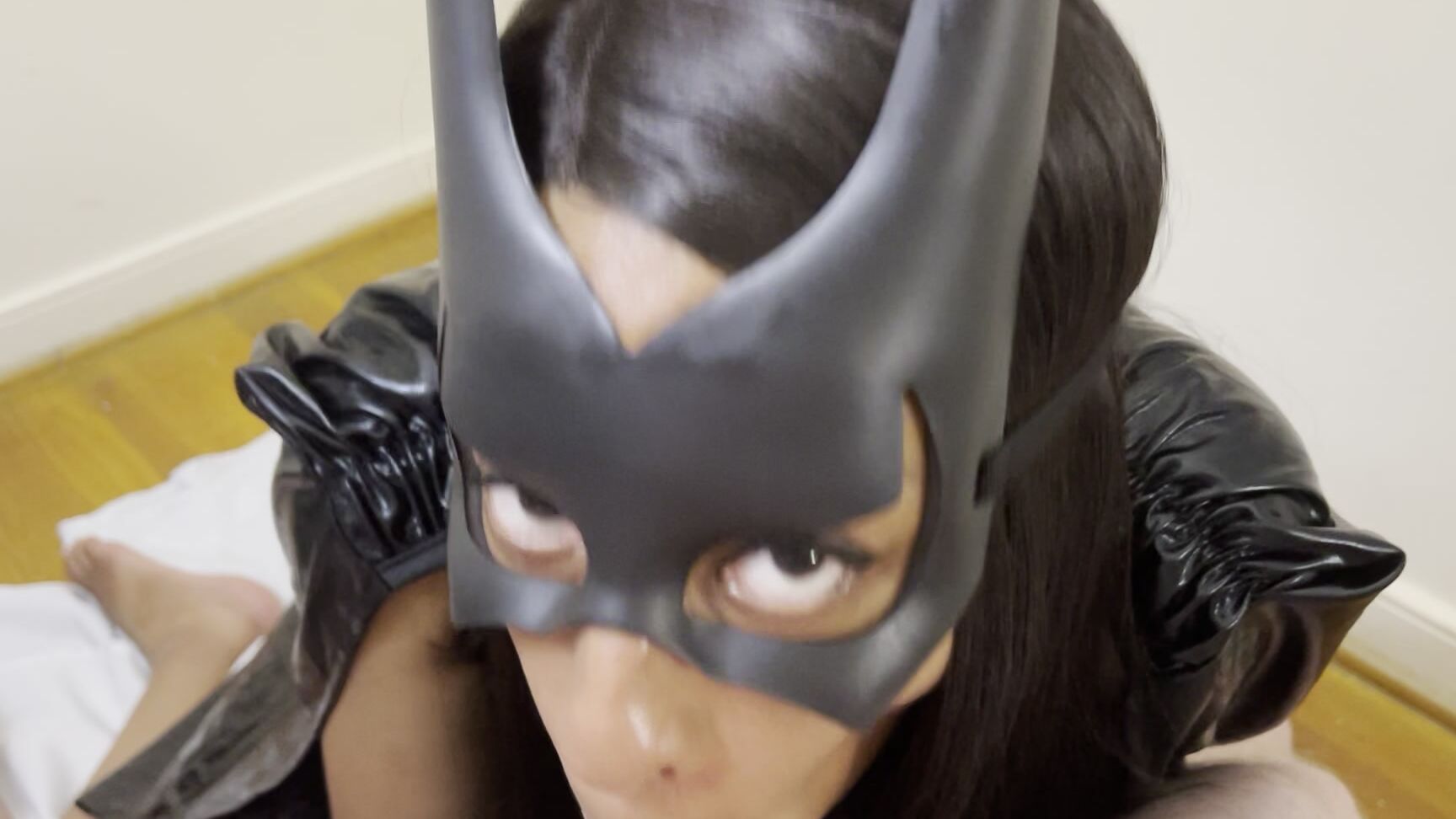 Facials, Cumshots, Cosplay, Cosplaying, Ebony batgirls blowjob facial ManyVids