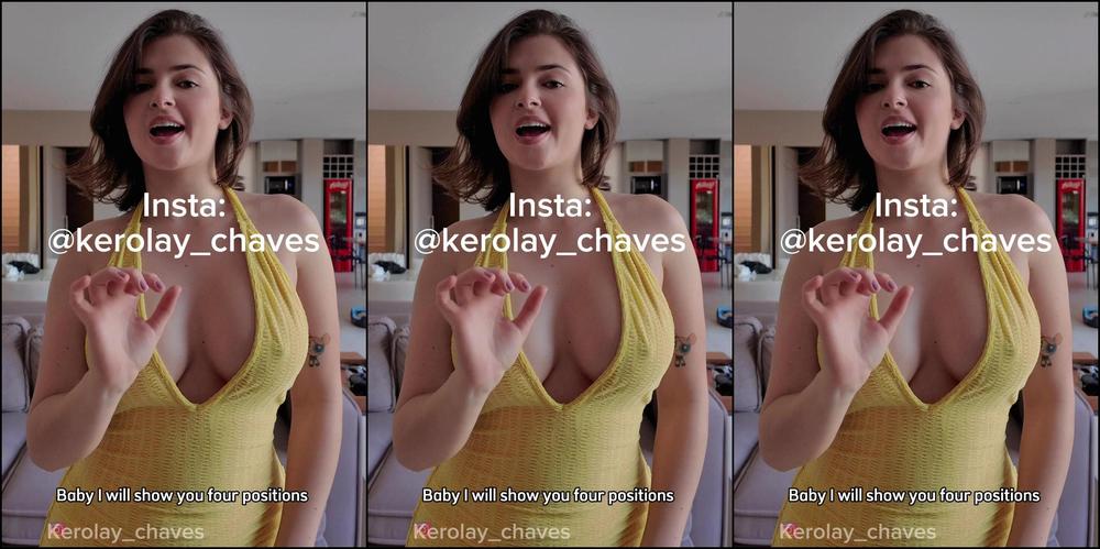 Kerolaychaves 3431439541 08 07 2024 Amor Vou Te Mostra 4 Posi Es Mas Vc S Pode Escolher Uma