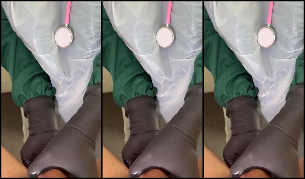 Milking Nurse Nicknamed Milking Nurse 08 14 2024 Onlyfans Video Milking A Girthy Cock In My Size Xs Black Latex Gloves By Unigloves