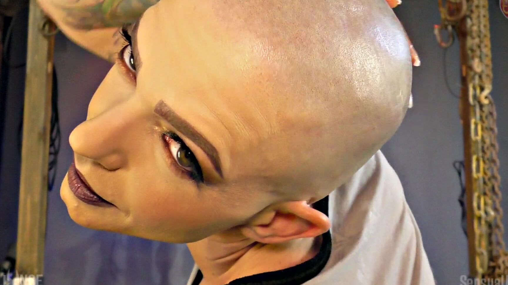 Castration Enactment, Manhood Removal Fantasy, Bald Female, Testicle Removal Simulation, Female Dom Roleplay, Role Reversal, Knife, Dom Fetish, Cutting, Female Punk, Slave Doms You Abigail Dupree. Mean Bitch Castrates You SensualPain.com