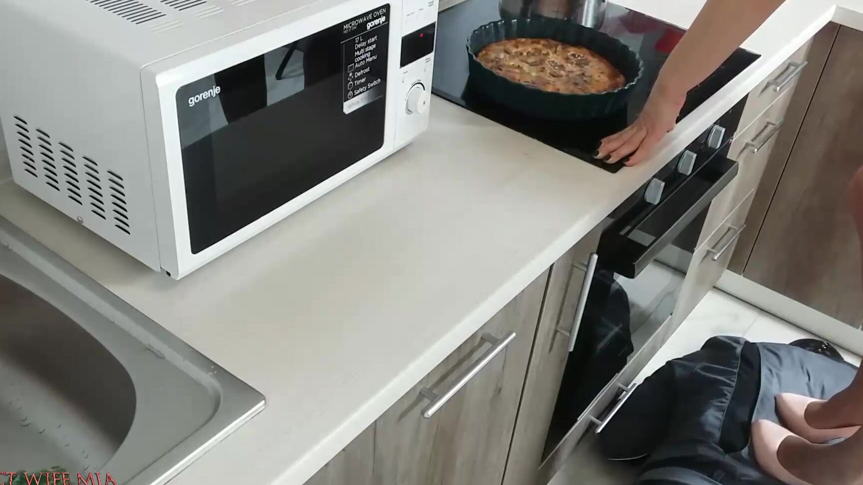 Strict Wife Mia Mia Strict Cooking Trampling On A Slave