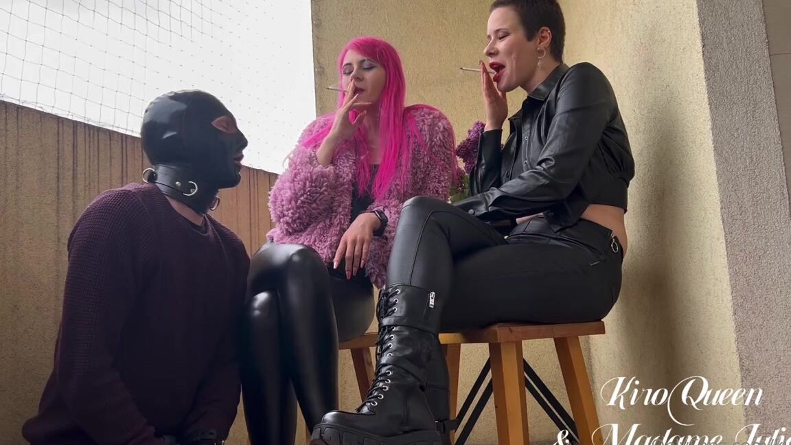 Kiro Queen Aka Kirojpg Femdom 06 06 2024 Onlyfans Video Having Our Ashtray And Enjoying A Cigarette With Madamejuliette