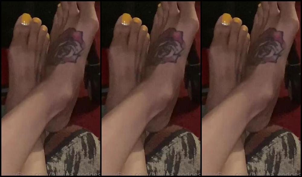 Blatina Goddess Onlyfans 07 07 2021 Yellow Toes Tops