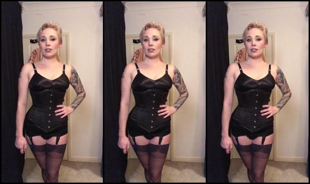 Miss Ruby Marks Dress Rehearsal For This Weeks Amazing Filming Shoot At Vivienne L