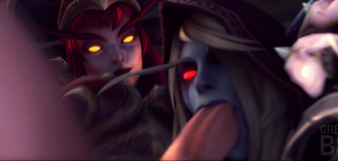 "Mix" Sylvanas, Alexstrasza, Deepthroat, Face Fuck, NSFM, Futa, 3D Animations, Dickgirl, Futanari, All Sex, Blowjob, Big Tits, World of Warcraft, WoW Her Queen SiteRip