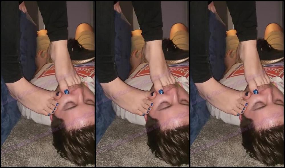 Naturaldiva Onlyfans Sock Gag Foot Smothering Worship