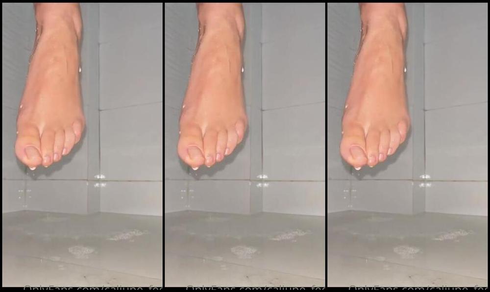 Caliupe Feet Nicknamed Caliupe Feet Foot Fetish 07 03 2023 Onlyfans Video Eu Amo Um Banho Beeem Quente