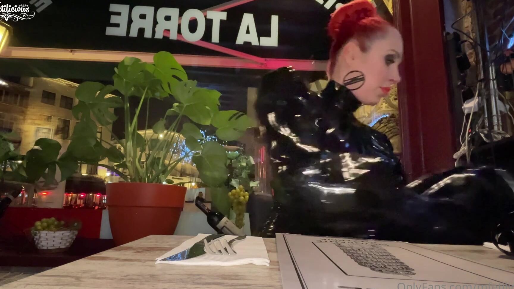 Mfetilicious A Night Out In Antwerp City Properly Dressed Up In Stylish Latex Fashion I Had A Great T