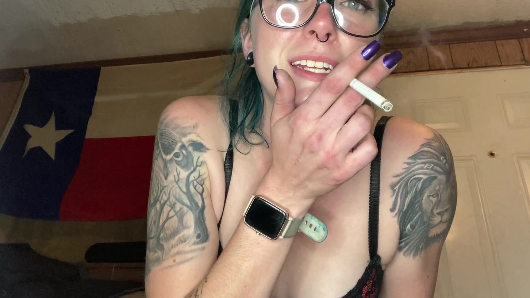 Miss Ellie Human Ashtray Training