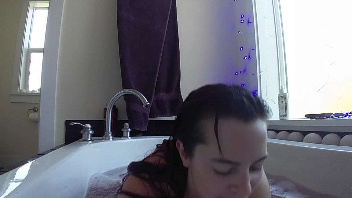 Bathtub Fetish, Fingering, Underwater Fetish, 18 & 19 Yrs Old tawney sensual bath play and fingering cum ManyVids