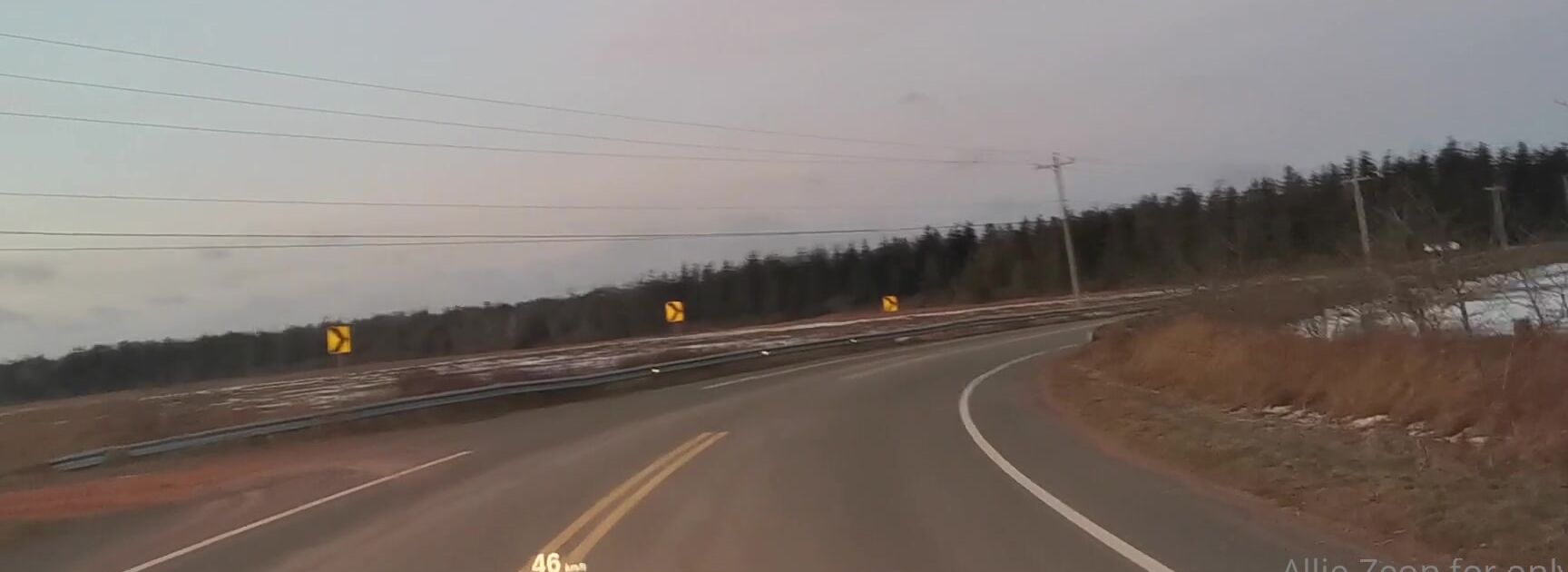 Allie Zeon Driving Around North Shore Famous For Its Big