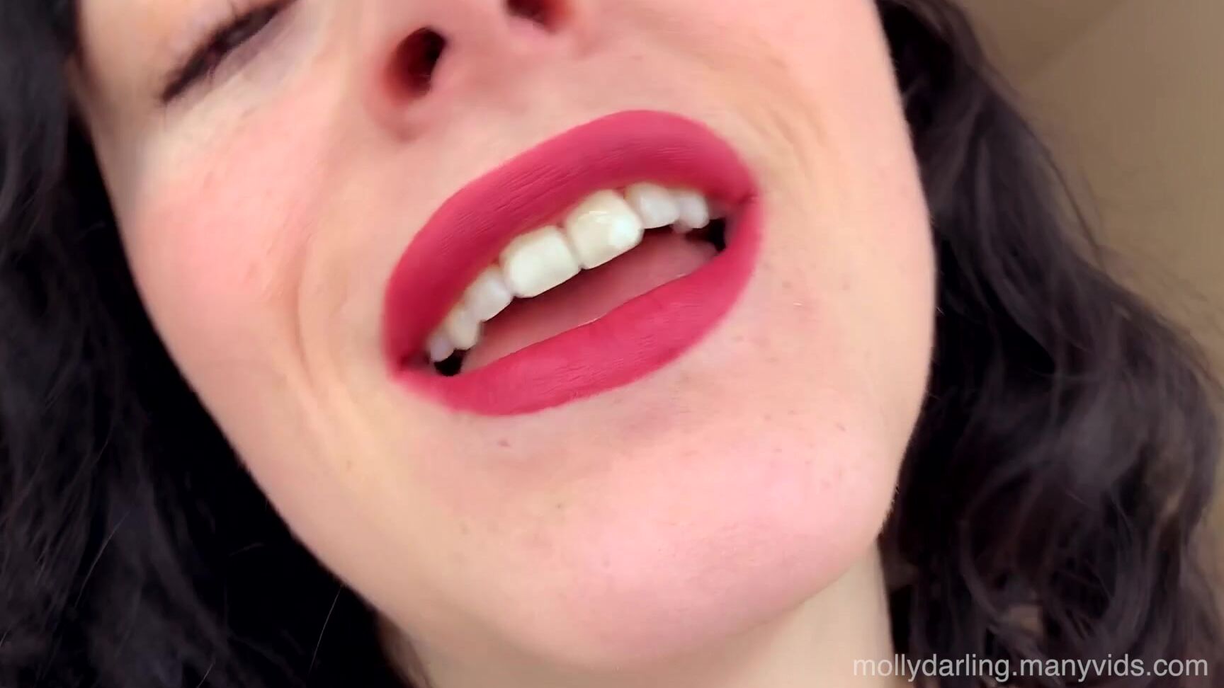 "Molly Darling" giantess, kink, lip fetish, lips, lipstick, sfw Giantess Sucks You Up manyvids