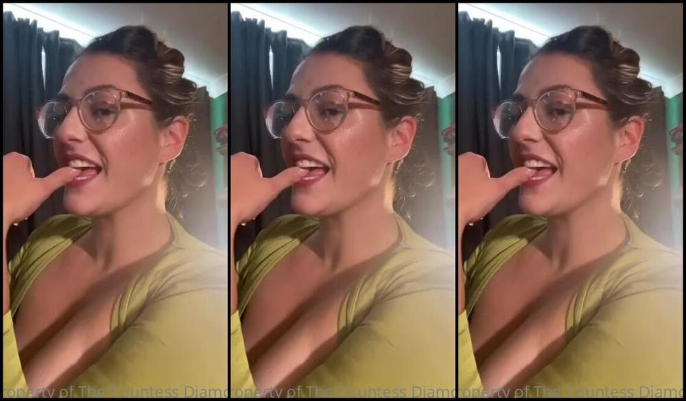 Countess Diamond Aka Countessdiamond Onlyfans Feeling Mischievous