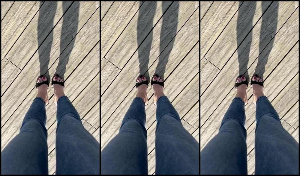 Heels Of Mine Nicknamed Heelsofmine 04 30 2023 Onlyfans Video Walking In Jeans And Heels