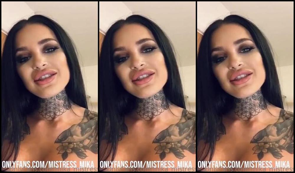 Mika Katana Aka Mistress Mika Onlyfans Right This Is What You Have Been Waiting For Which One Of You Subs Is Going To Bend Over And Let