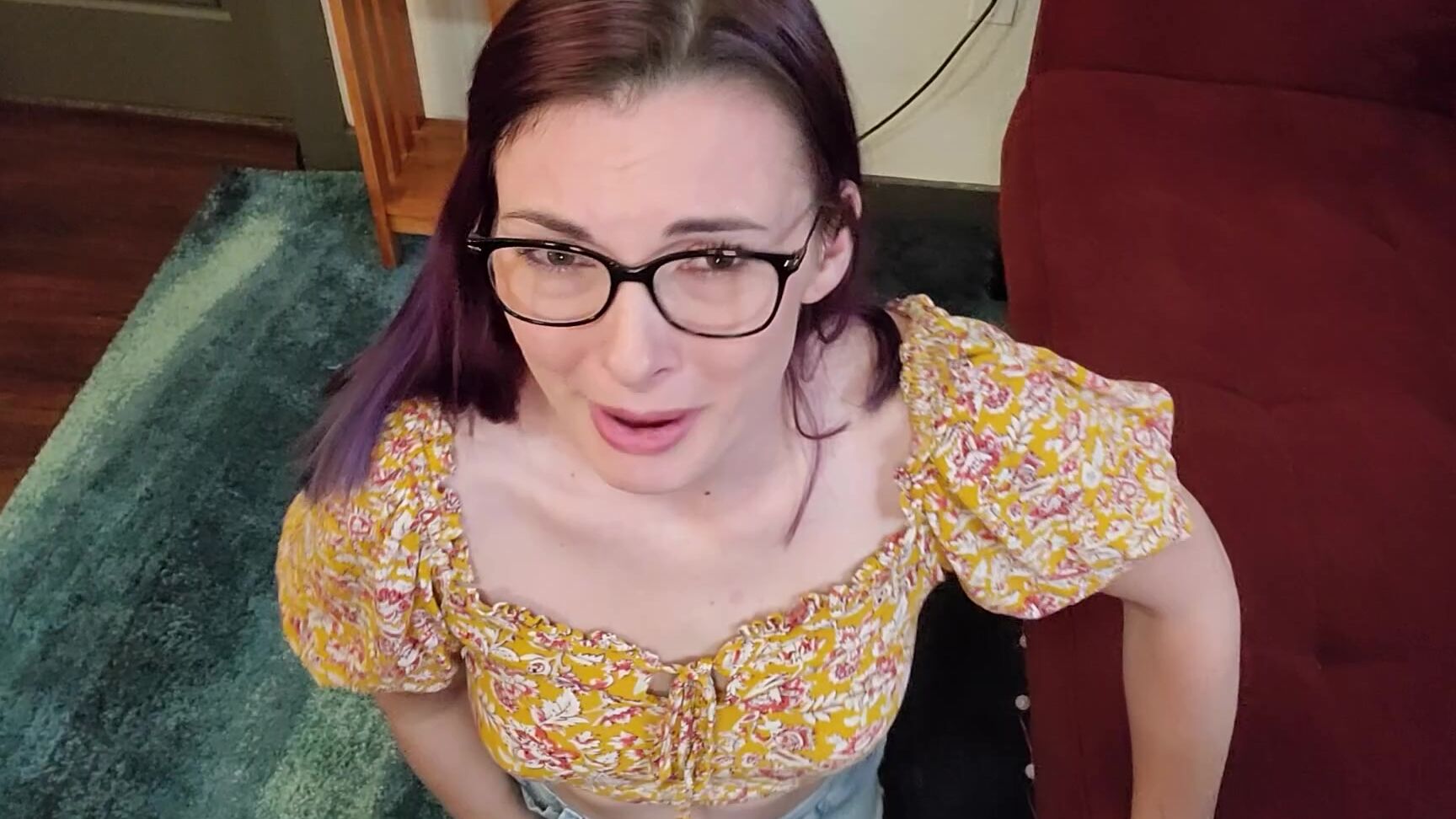 "Miss Malorie Switch" cheating, cuckolding, eye glasses, pov blowjob, small tits Cheating-With-BF-s-Bully Manyvids