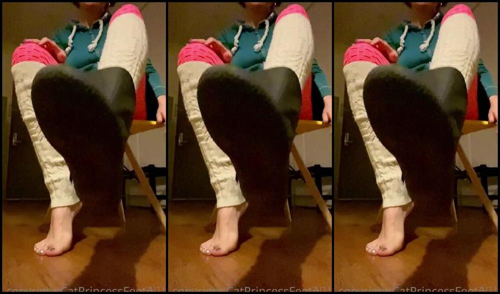 Catprincessfeet Onlyfans Boot Dangle With Removal And Smelly 2Day Sock Removalpreparing Them For An Admirer Yes Pa 1