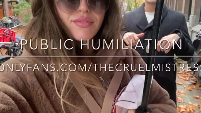 Goddess Bella Aka Thecruelmistress Onlyfans Soft Public Humiliation Wirh Beta Loser Slaveofbellanr1 Pr0P