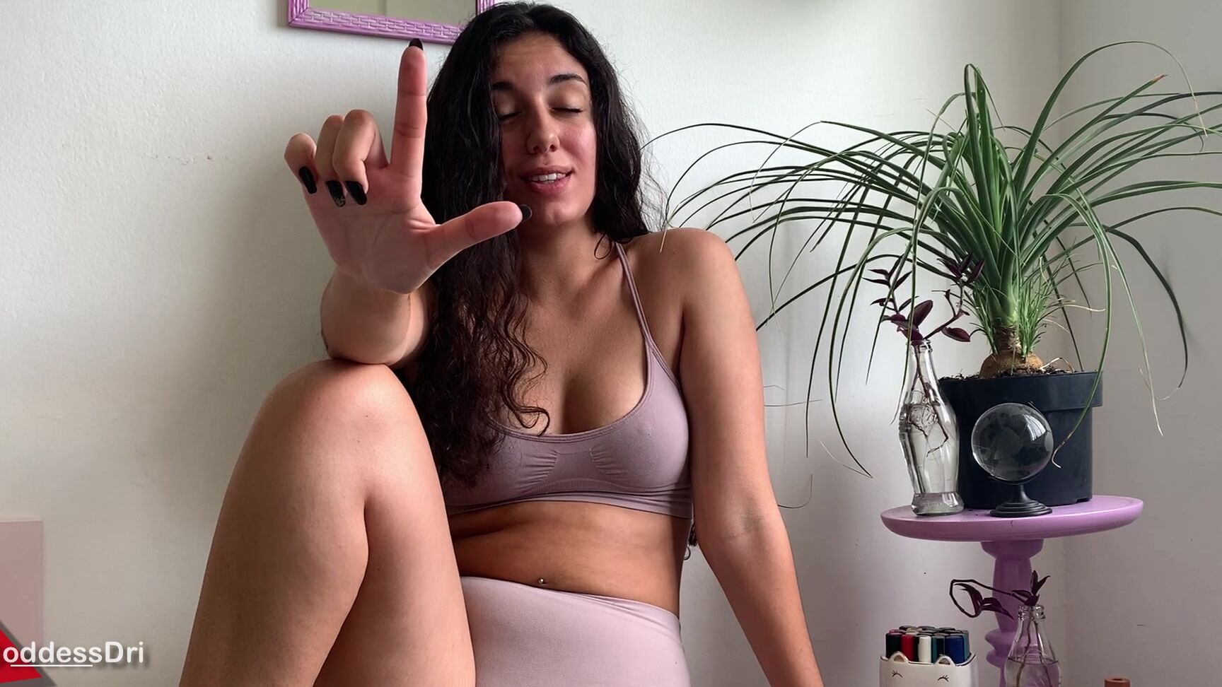 "GoddessDri" femdom pov, goddess worship, jerk off instruction, laughing, masturbation encouragement Stroke to the L manyvids