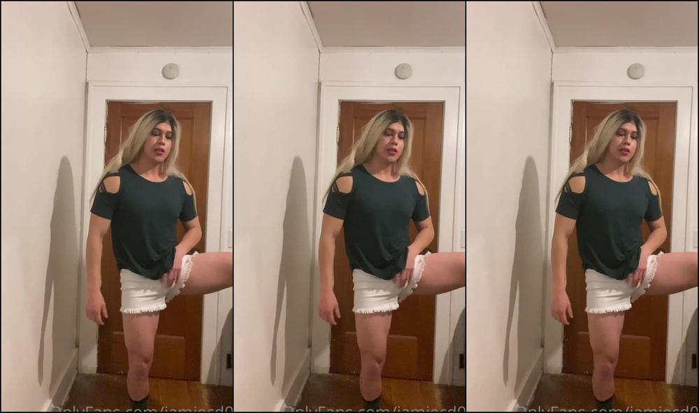 Jamiecd Just Being A Cute Little Bimbo In My Dorm