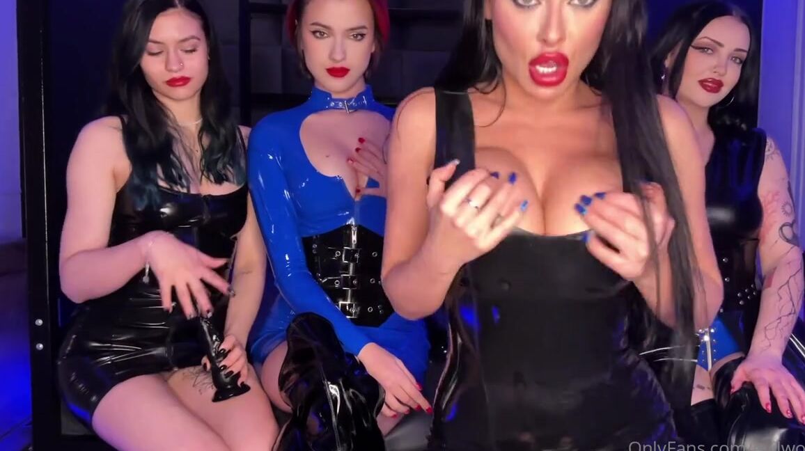 Evil Woman Aka Evilwoman Onlyfans 4 Super Hot Mistresses Giving You Command How To Jerk Off Your Useless Dick Kneel And Obey Follop