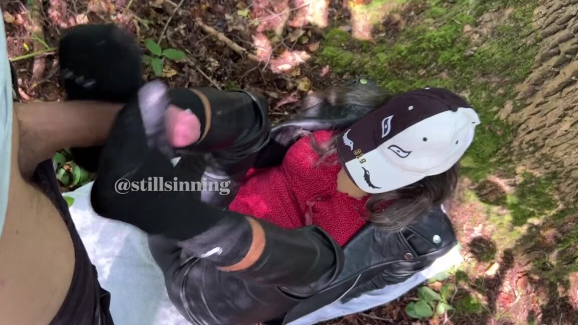 Stillsinning Nicknamed Stillsinning Onlyfans Love The Excitment Of Giving A Sweaty Sockjob In Public