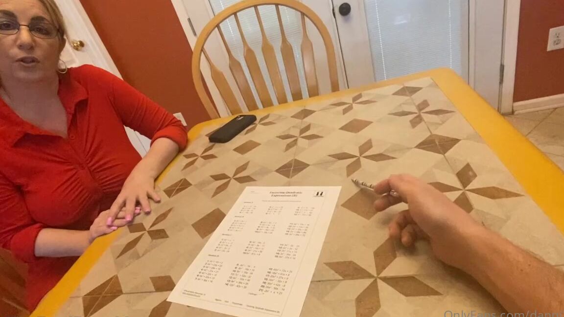 Danni Preview Of My Hot New Full Length Video With Jonnycumz Called The College Tutor