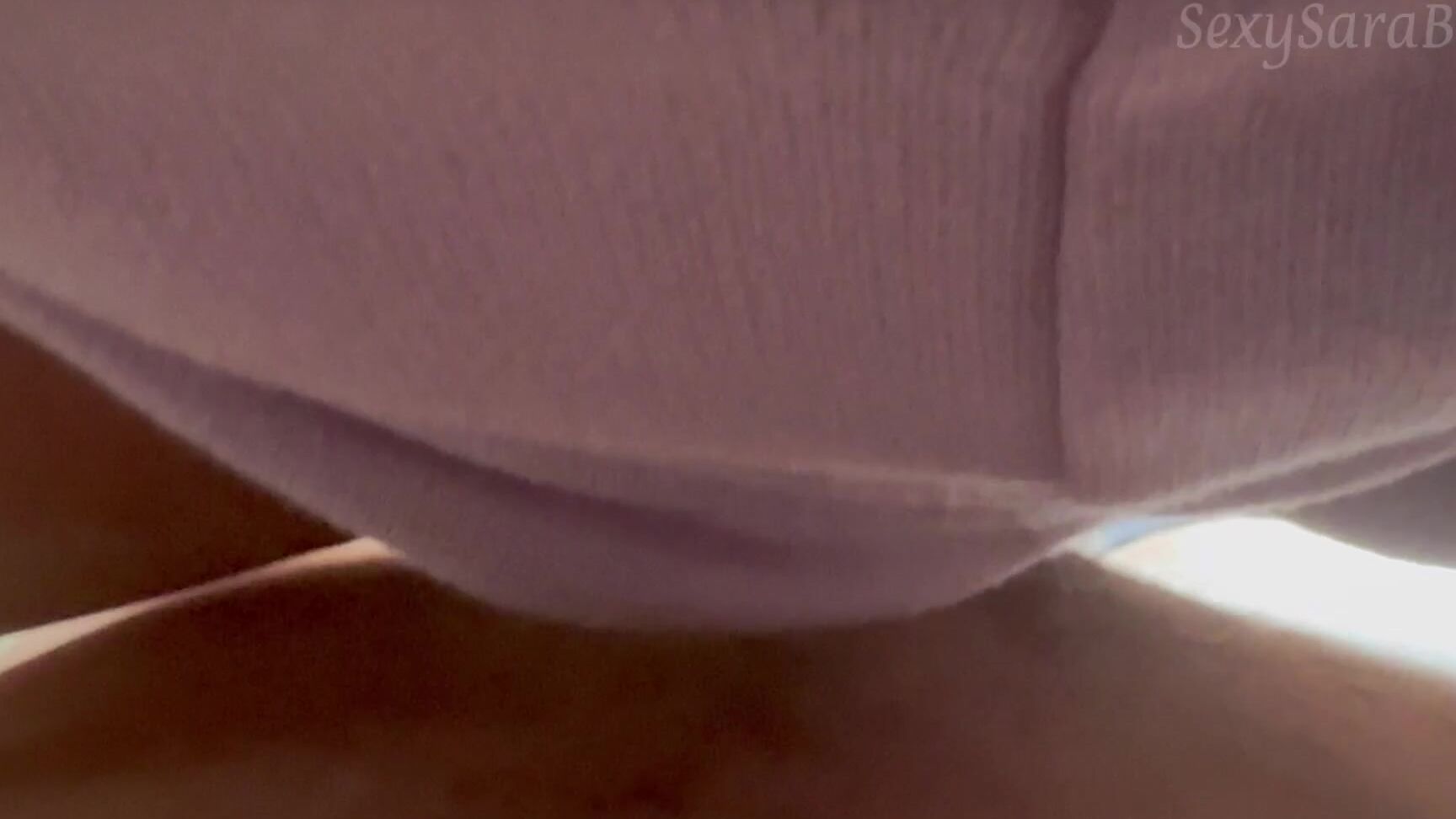 Hubby Was Laying On The Floor And I Was Horny