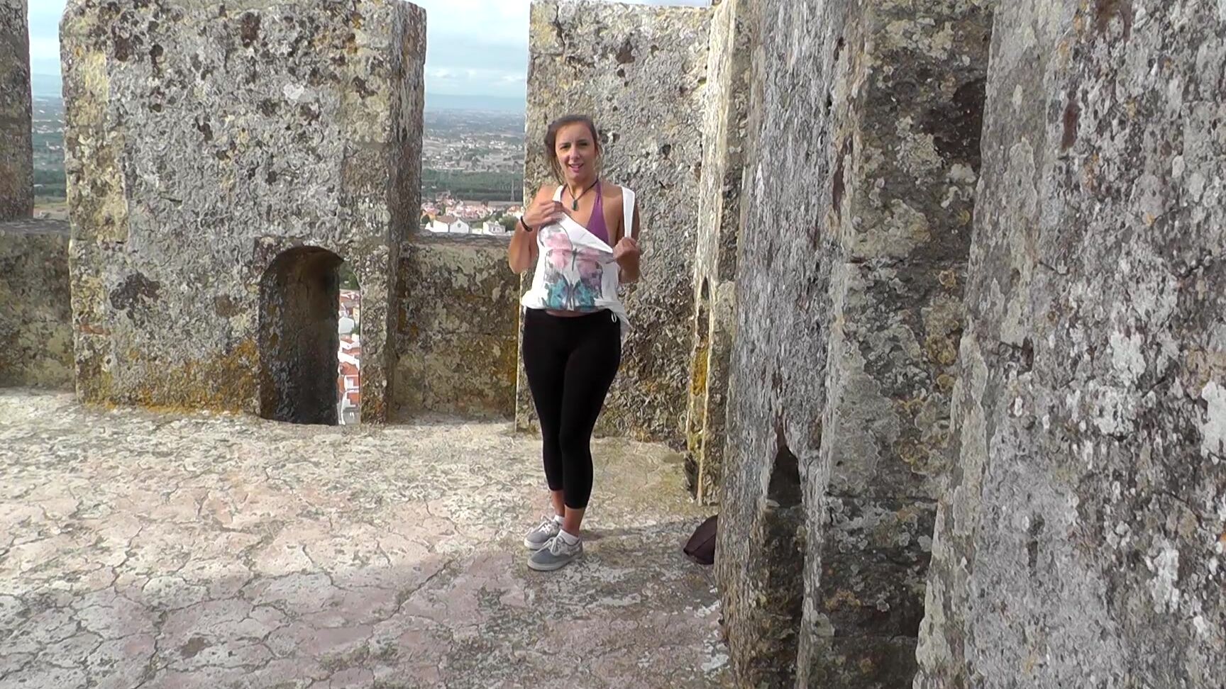 Masturbation, Facial, Blowjob, Amateur, Public, Handjob Mariah Leonne - Risky public POV finger and facial SiteRip