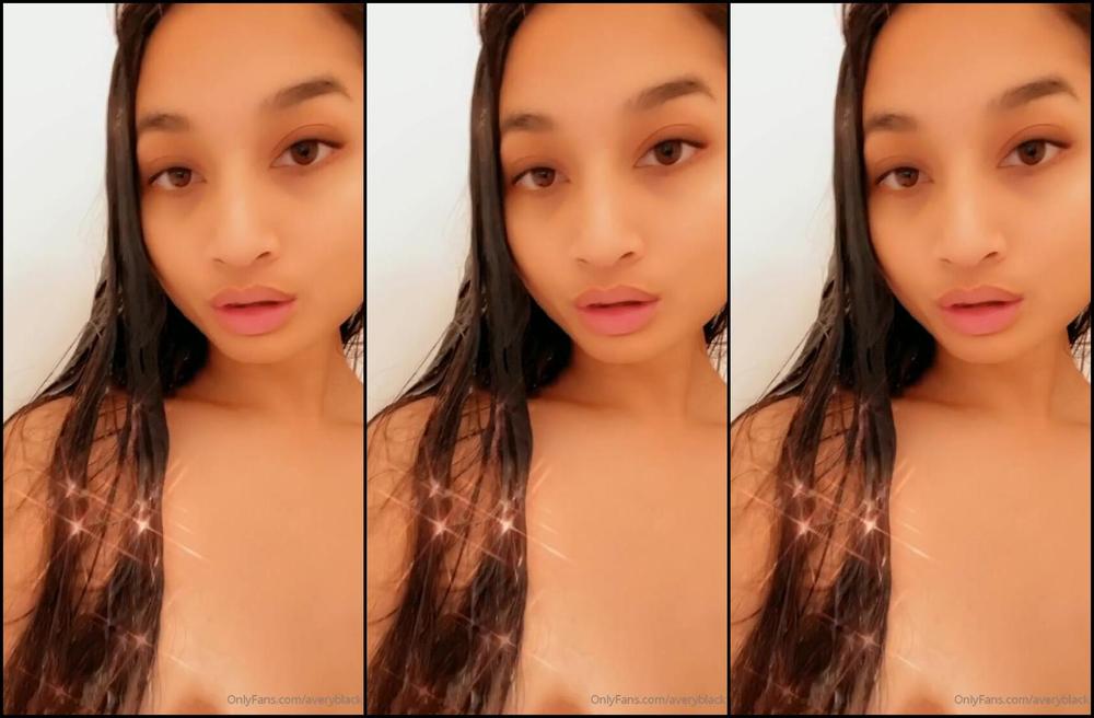 Averyblack Playing With My Pussy In The Shower