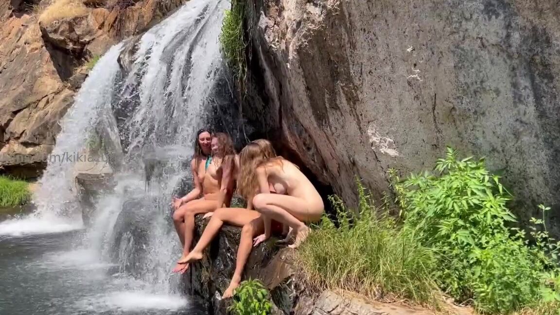 Kiki Azure Nicknamed Kikiazure 07 27 2024 Onlyfans Video Walking Upon The Elusive Water Nymphs At The Waterfall