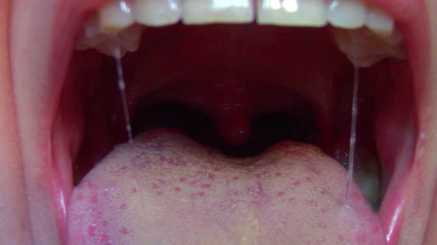 "Goddess Vanessa" lip fetish, mouth fetish, tongue fetish, uvula fetish, teeth UVULA Deep Inside My MOUTH manyvids