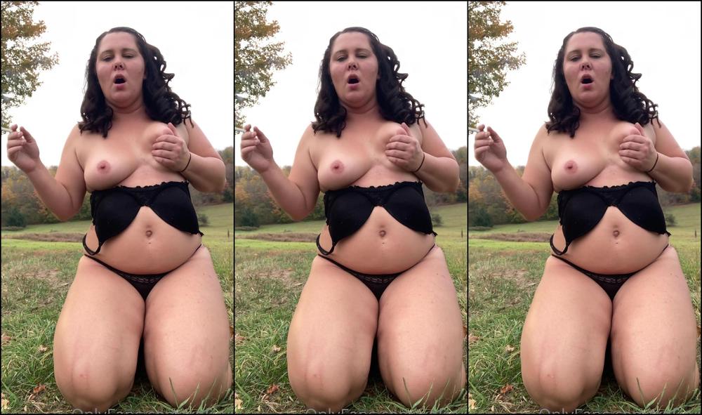 Xolivvie Smoking Vid On A Mountain