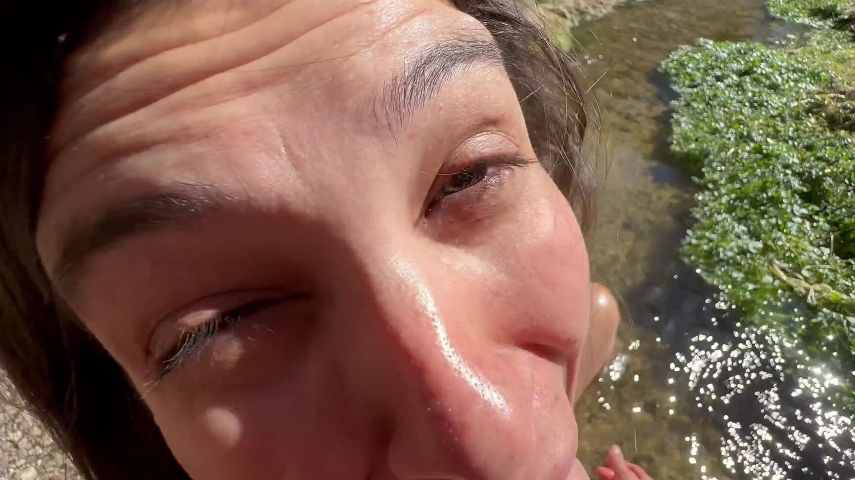 "Wifey" Oral, Outdoor Public Sex, Outdoor Sex, Hiking, Pregnant Mom, Pregnant, Hot Latina, Latina Milf, Pov Blowjob, Pov, Free Use, Free Use Milf, Submissive Slut, 9 Months Pregnant, Pissing, Gagging Blowjob, Suggest Wifey 3 hole Latina wife gets her