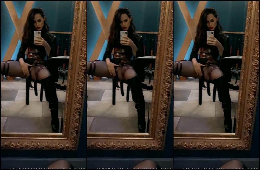 Goddess Gynarchy Soft Nylon Creaking Leather This One Deserves A Tip