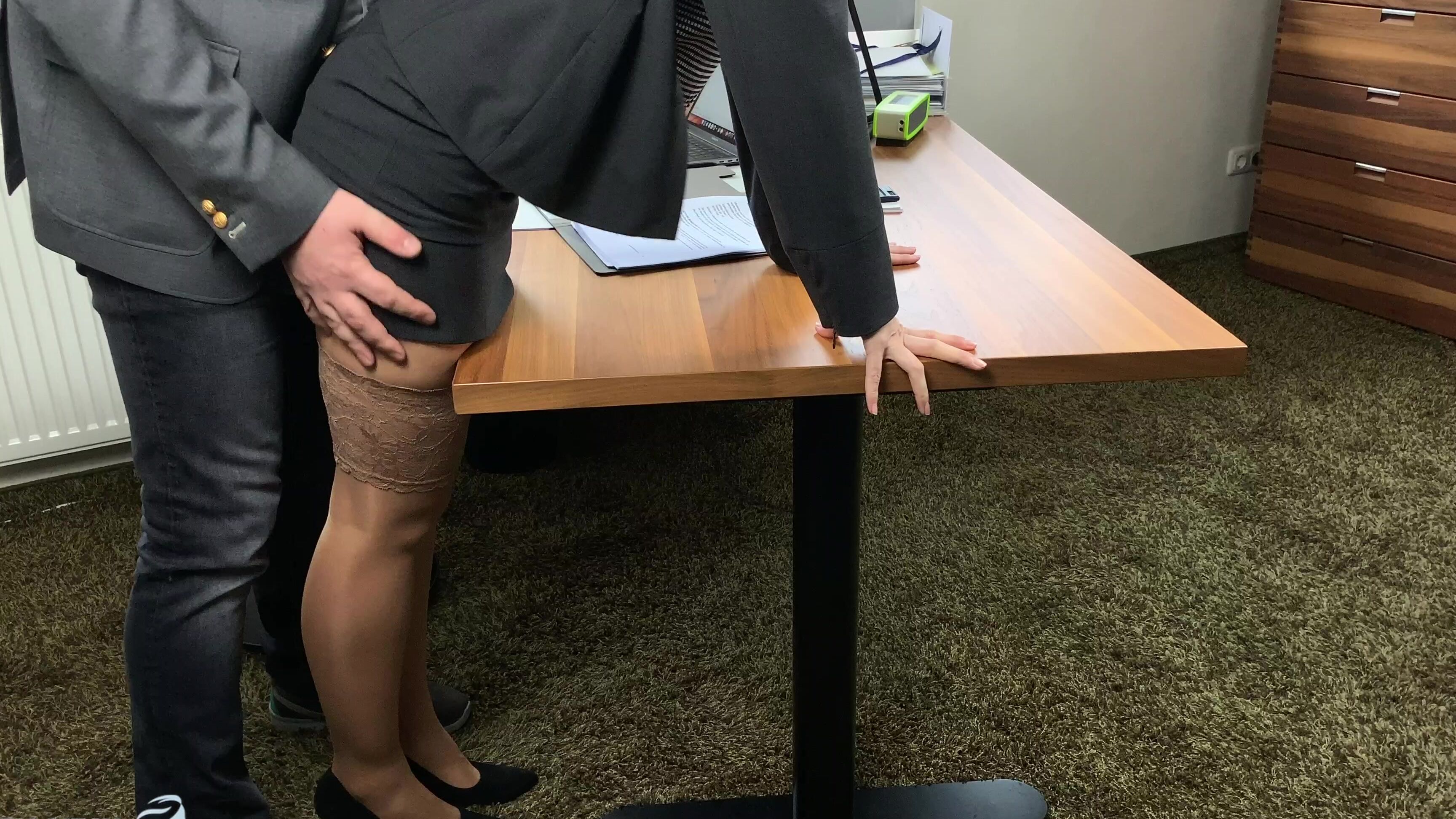 Secretary,Boss/Employee,Stocking,Doggystyle,High Heels business bitch boss uses secretary in stockings doggy ManyVids