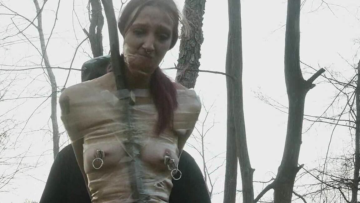 Whipping, Humiliation, BDSM, Torture Tree Taped FutileStruggles.com / Clips4Sale.com