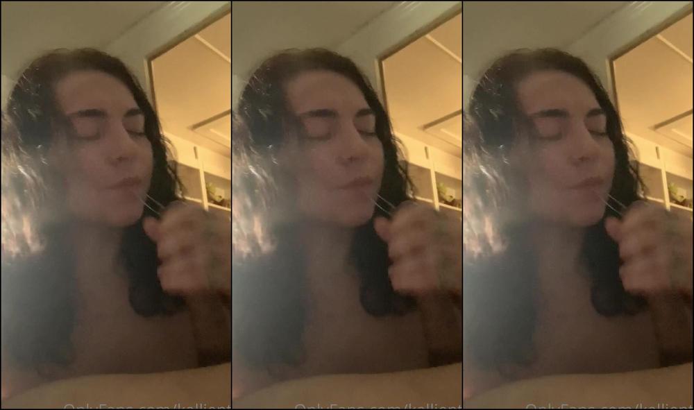 Kalliente 2966157126 08 03 2023 Didn T Get It On My Face But I Got It Down My Throat
