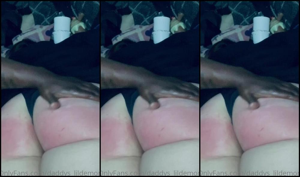 Daddys Lildemon Minute Full Length Spanking Video Count Down Into