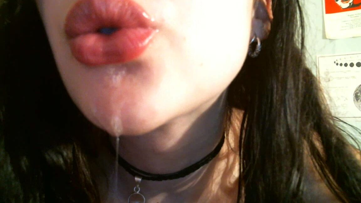 Mouth Fetish, Spit Fetish, Spitting, Tongue Fetish, Vore oyster slobber whore ManyVids