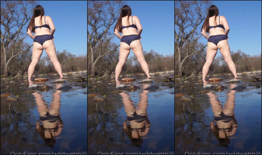 Wildwetmillie Twerking And Showing Off My Pussy For The Local Fisherman