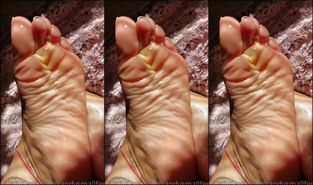 Sandysmallfeet Oily Soles In The Morning Just For You Baby