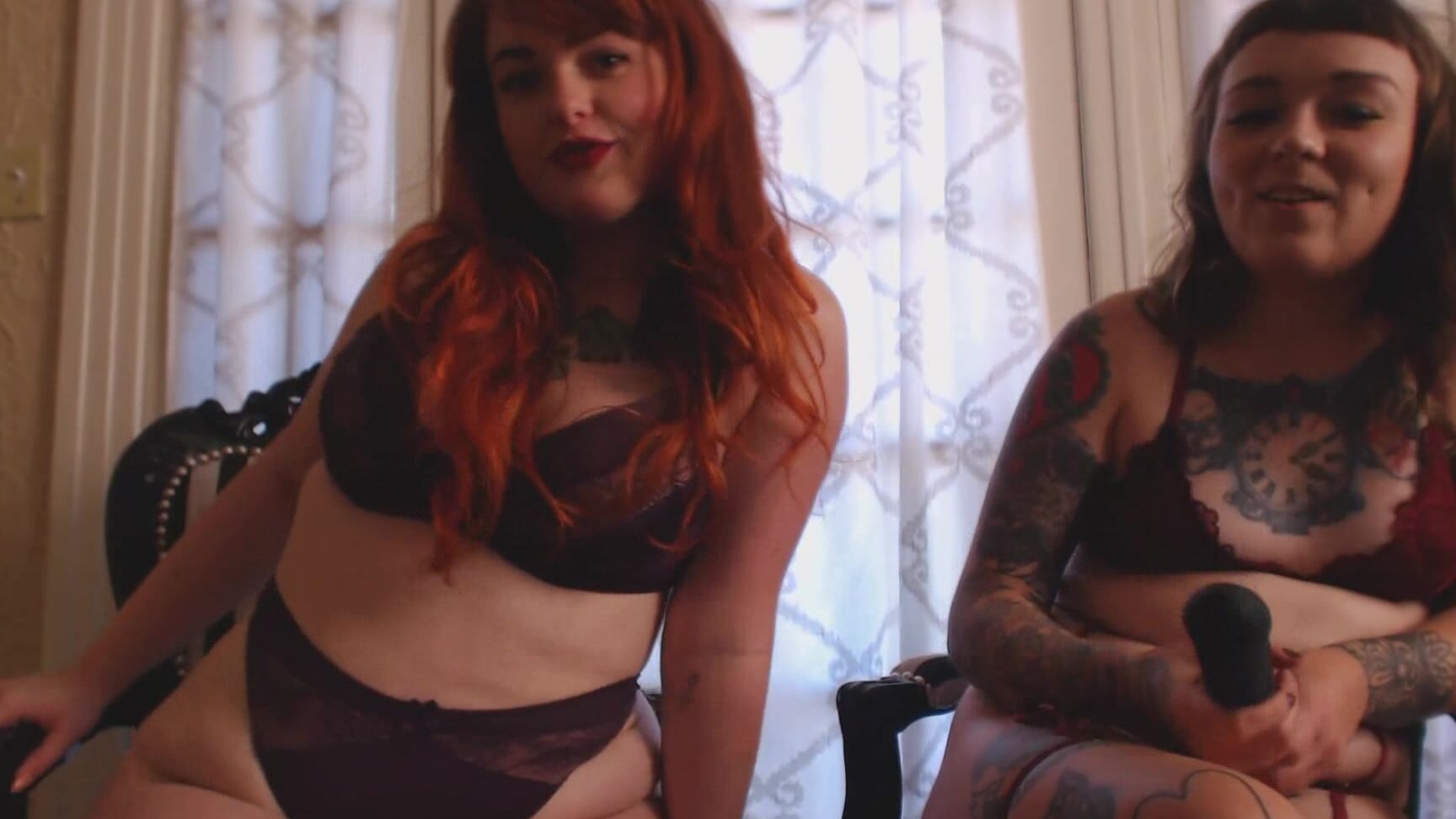 Feliciafisher Mean Lingerie Femdoms Make You Suck Cock