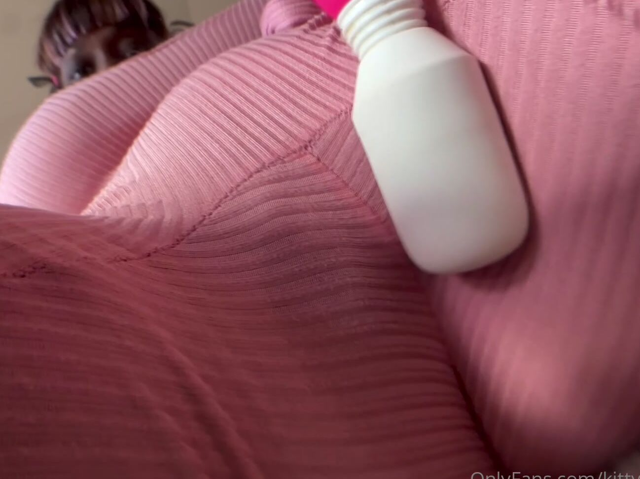 Kitty Soaked Thru The Clothes