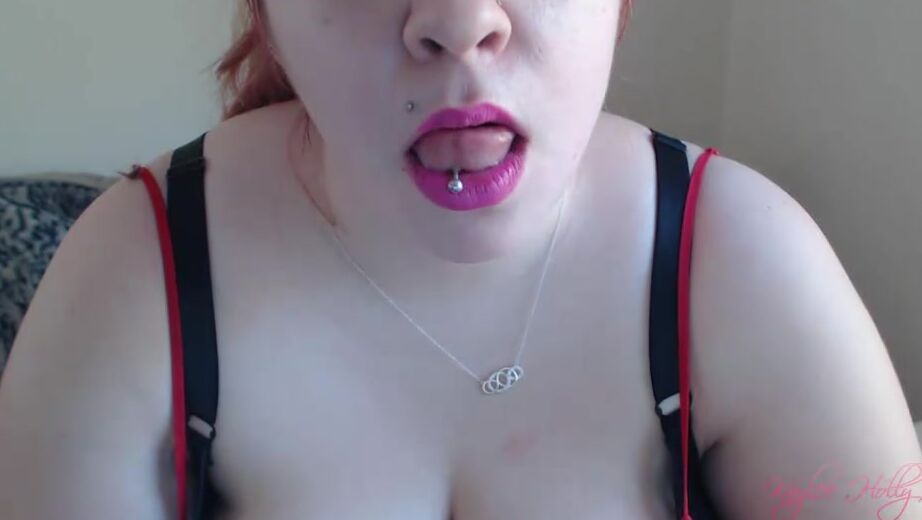Kaylee Holly Sexy Pink Lips