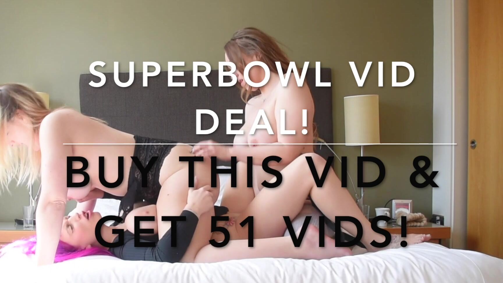 hollywould x superbowl vid deal 51 vids Manyvids