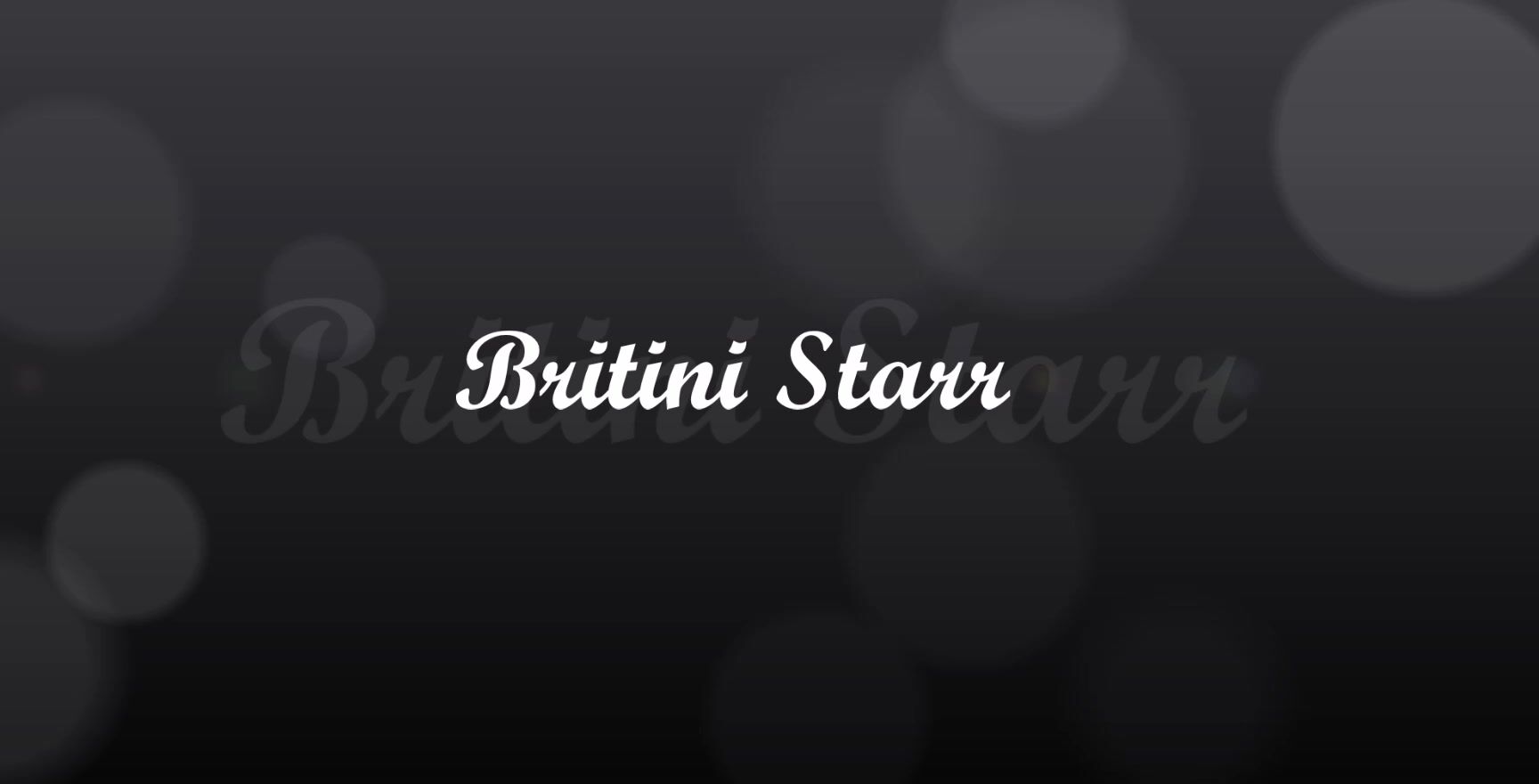 Britini Starr Feet To Worship