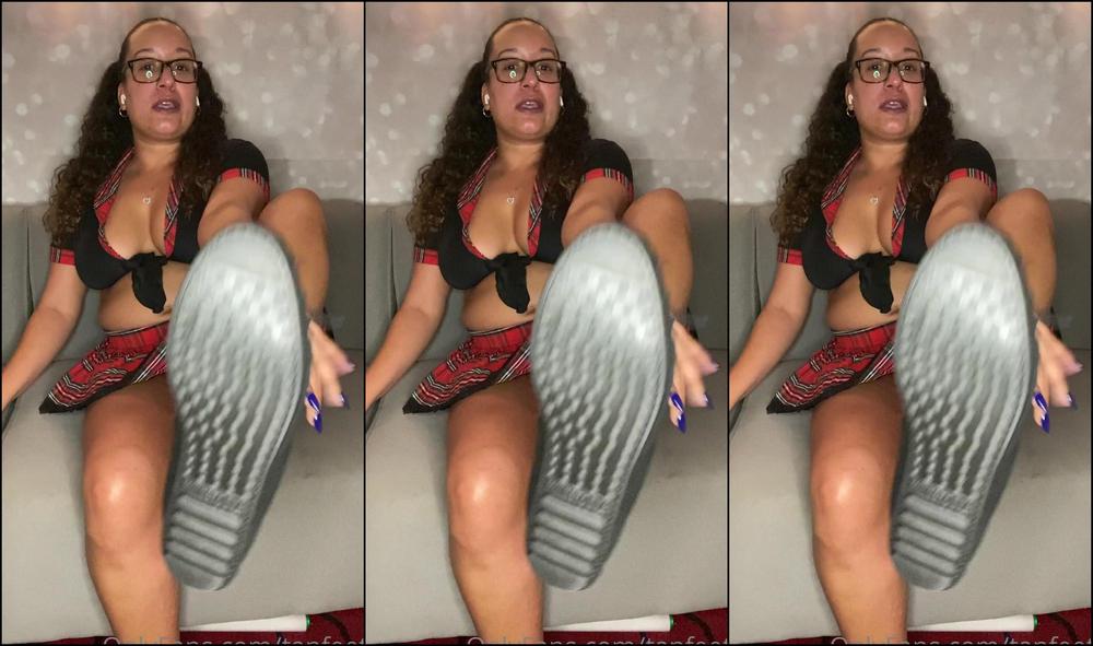 Tanfeets Naughty Schoolgirl Role Play Don T I Look Cute In Pigtails